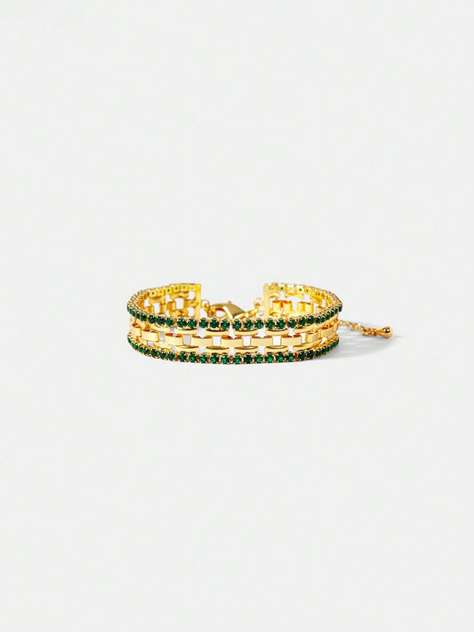 Pulseira Esmeralda Aurora