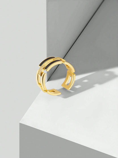 Anel Esmaltado Margaux