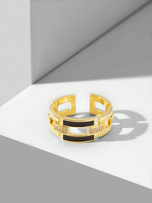 Anel Esmaltado Margaux