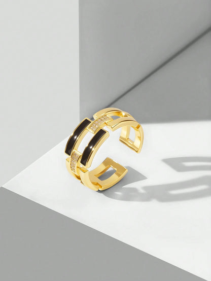 Anel Esmaltado Margaux