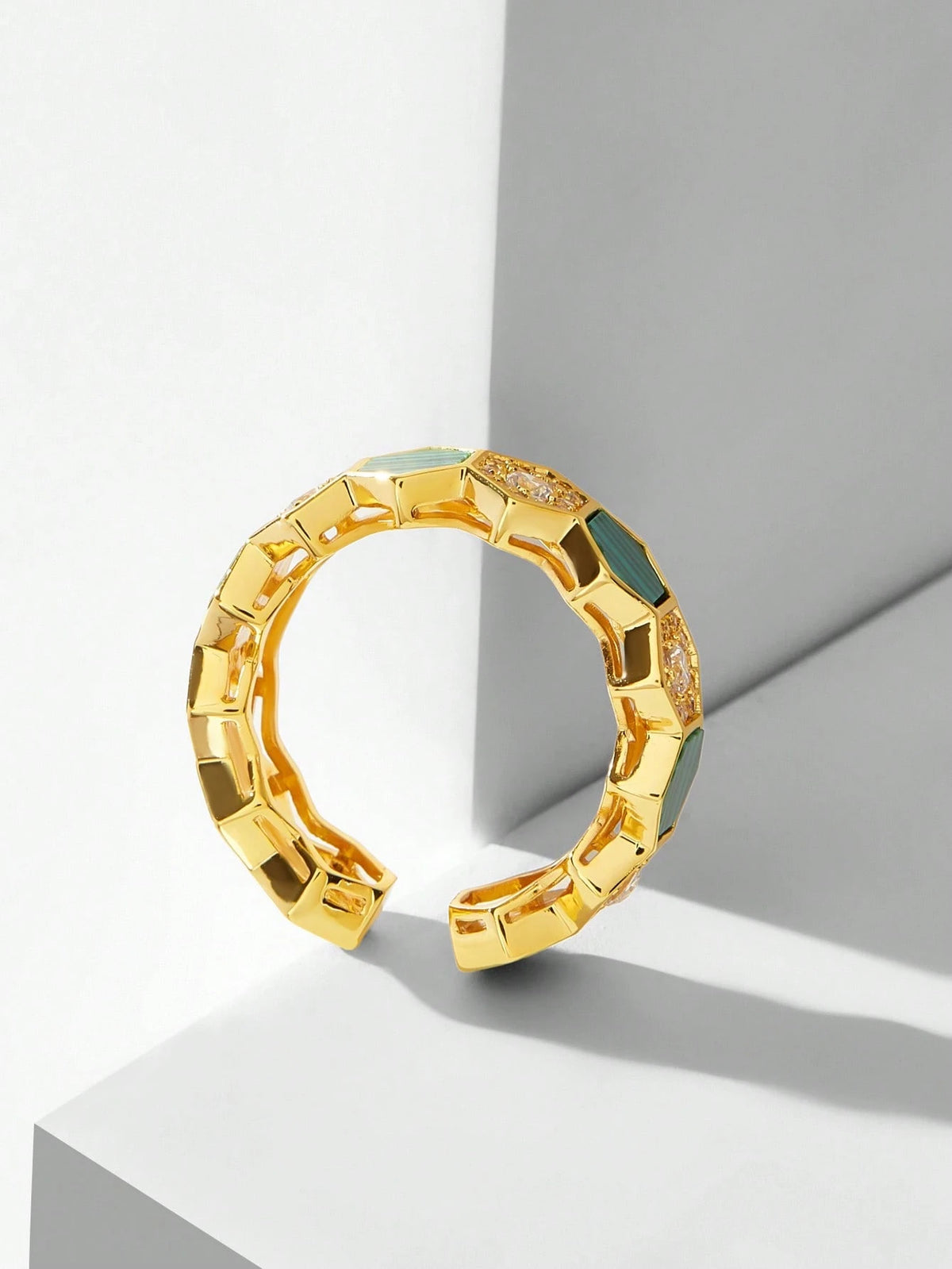 Anel Hexagonal Antonella