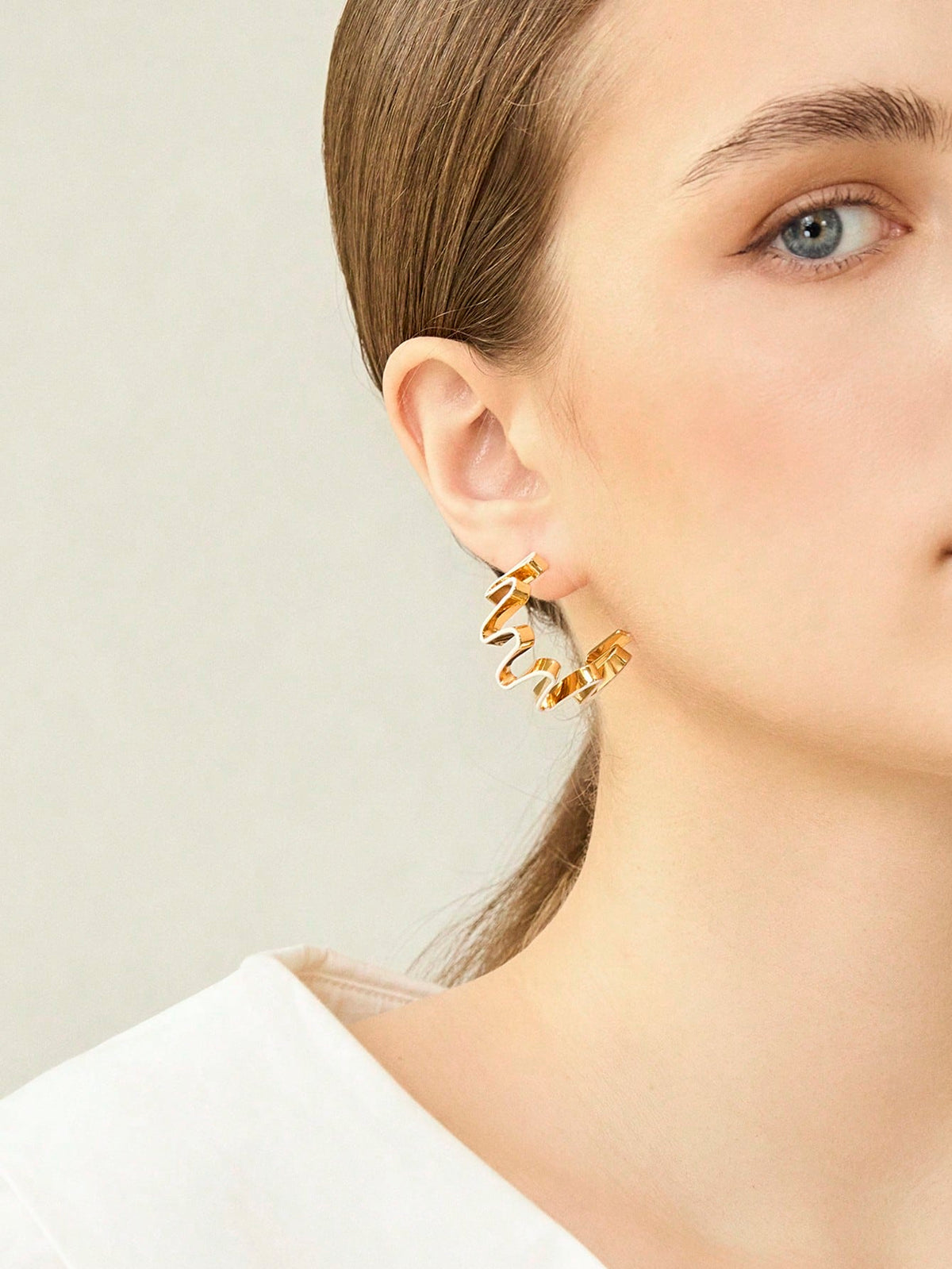 Brinco Banhado a Ouro 18K, Éloise