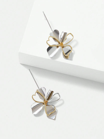 Brinco Pendente Floral Fiorella
