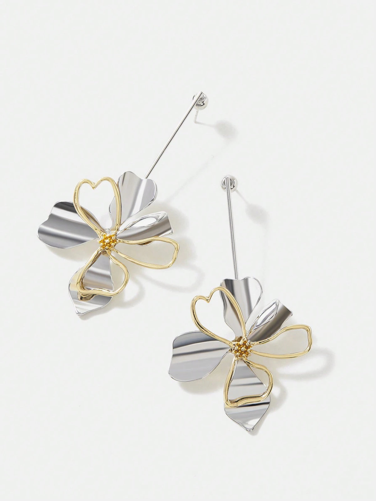 Brinco Pendente Floral Fiorella