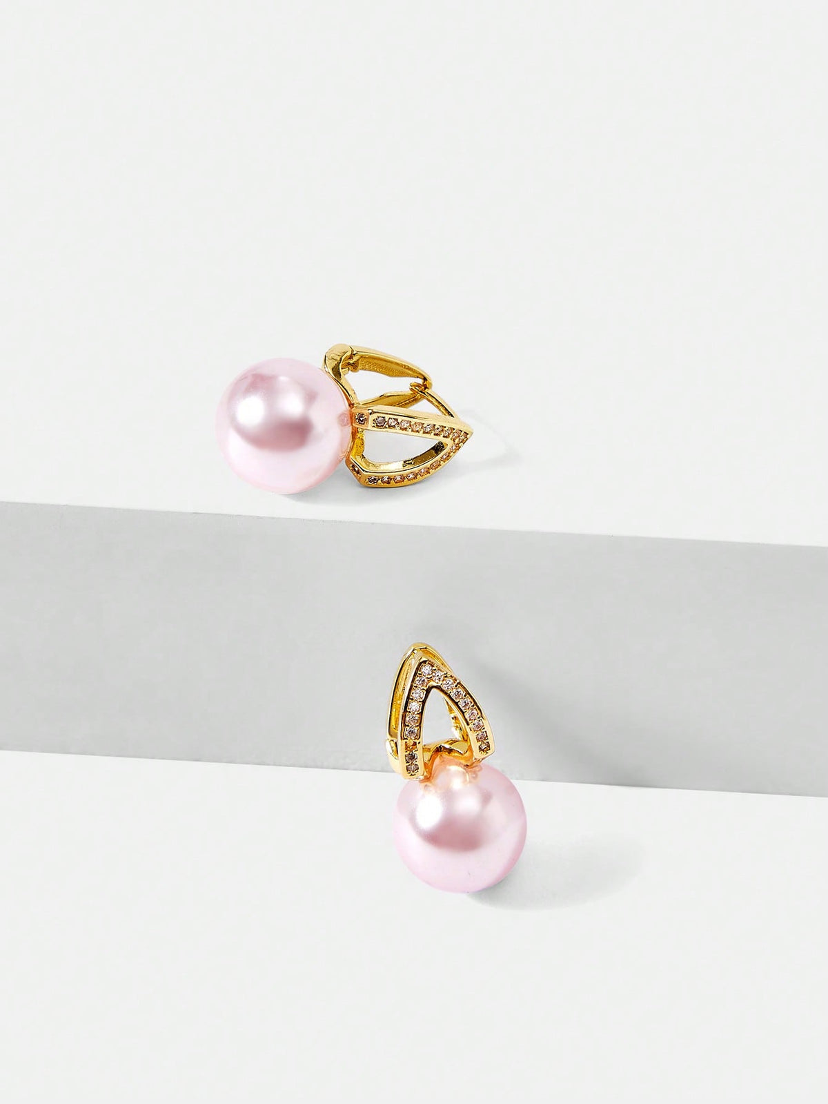 Brinco Pérola Rosé Helena