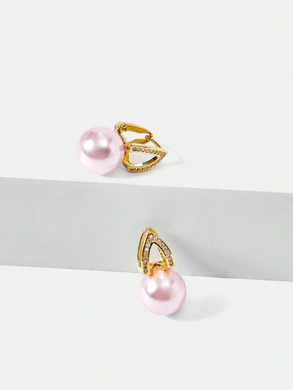 Brinco Pérola Rosé Helena