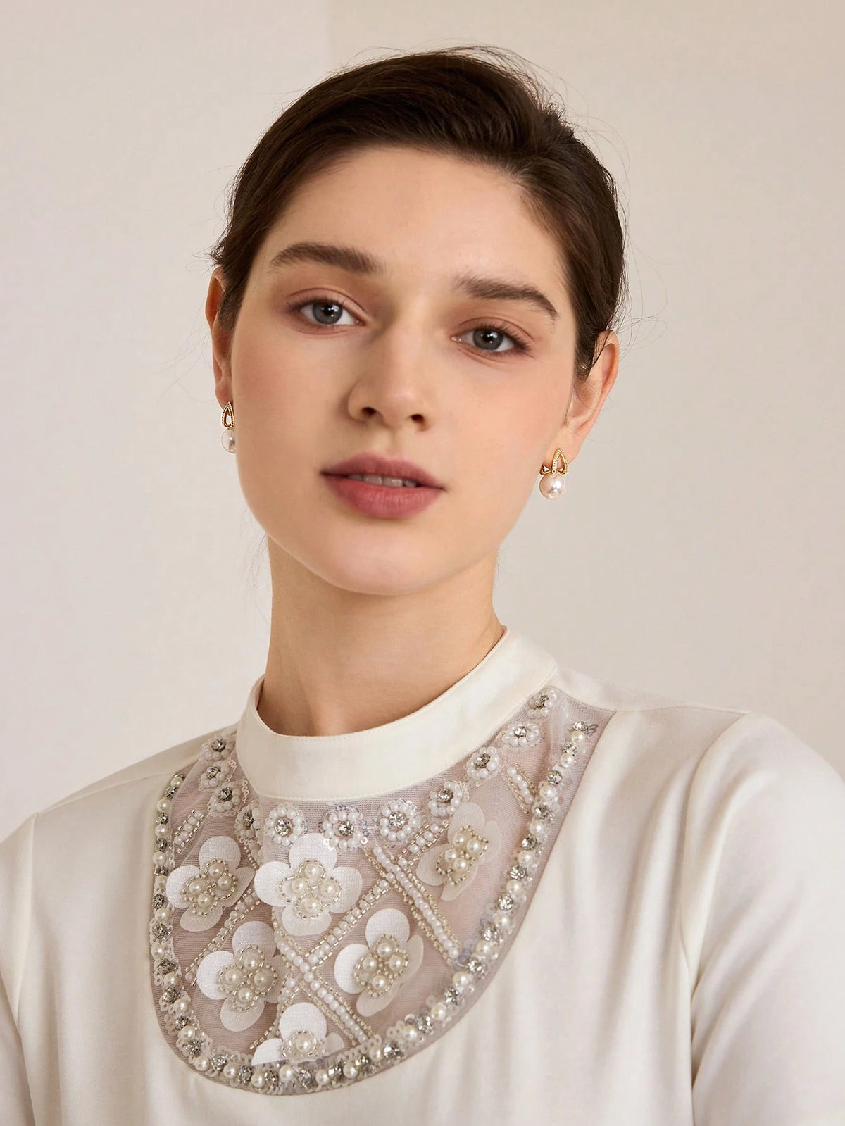 Brinco Pérola Rosé Helena