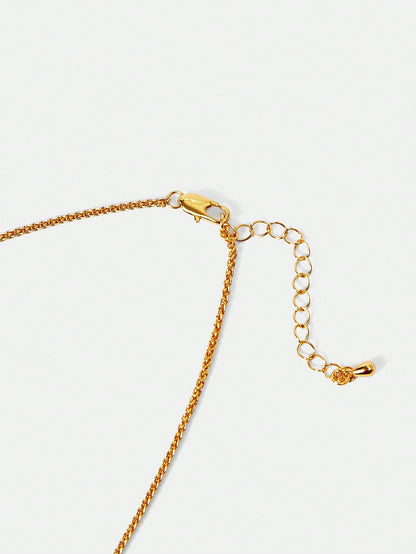 Colar Pedra Natural Irregular Delphine TAINA JOIAS