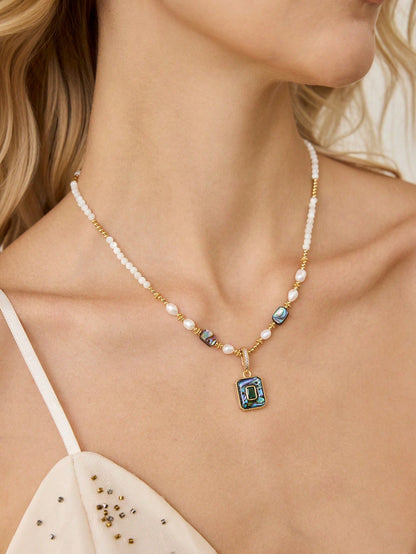 Colar Pérola Abalone Serena