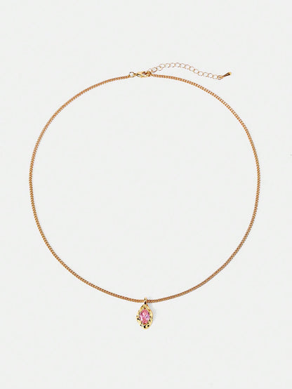 Colar Rosa Rosalie