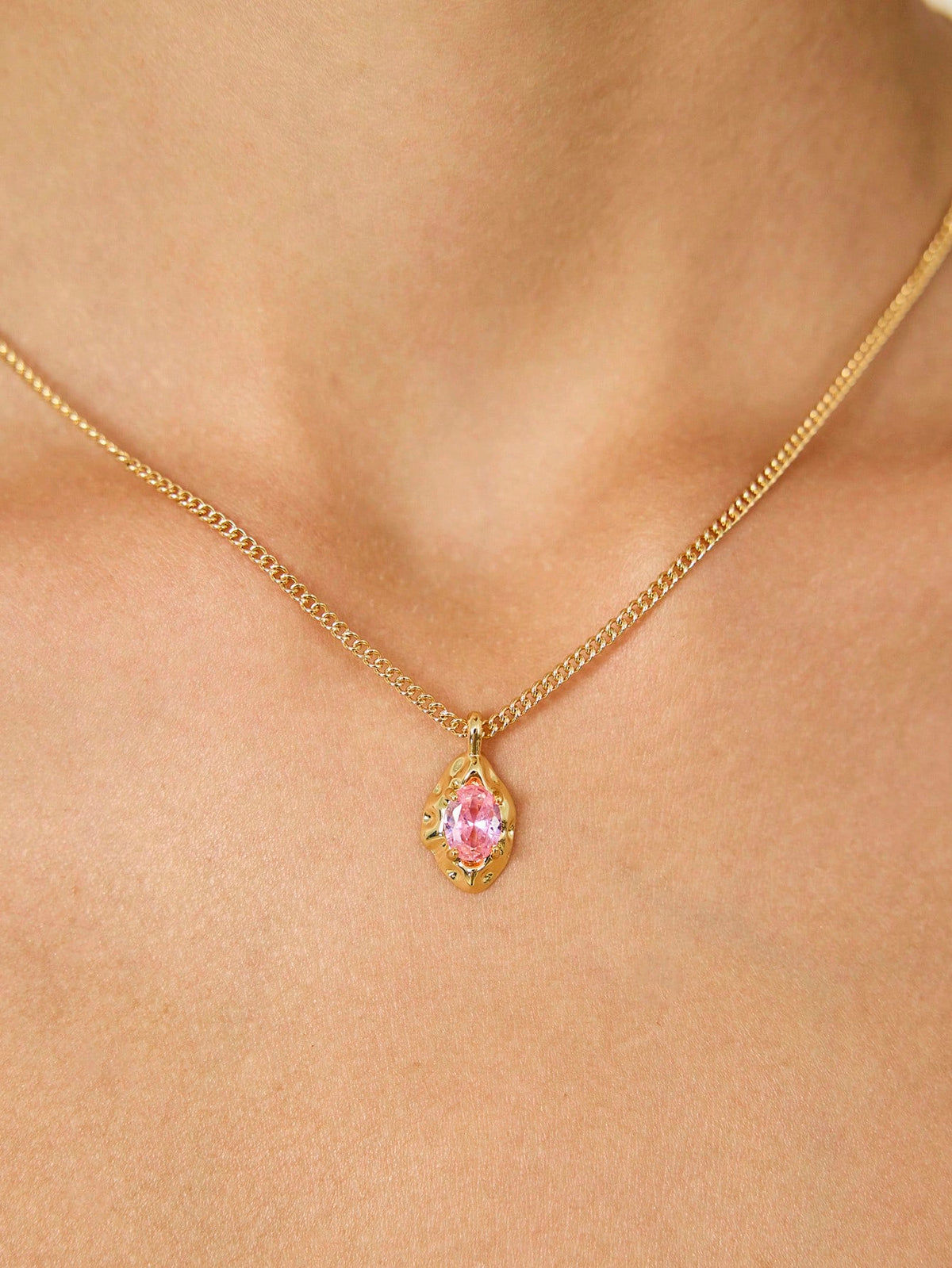 Colar Rosa Rosalie