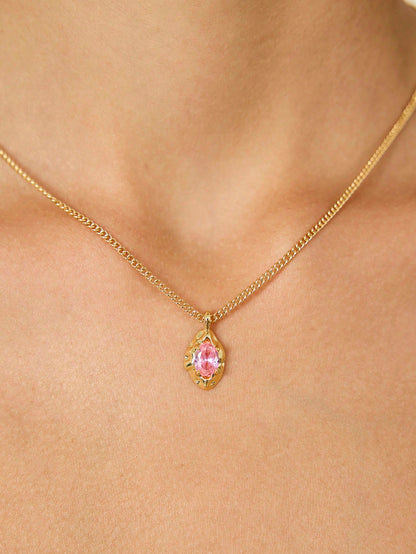 Colar Rosa Rosalie