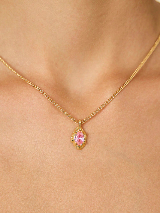 Colar Rosa Rosalie