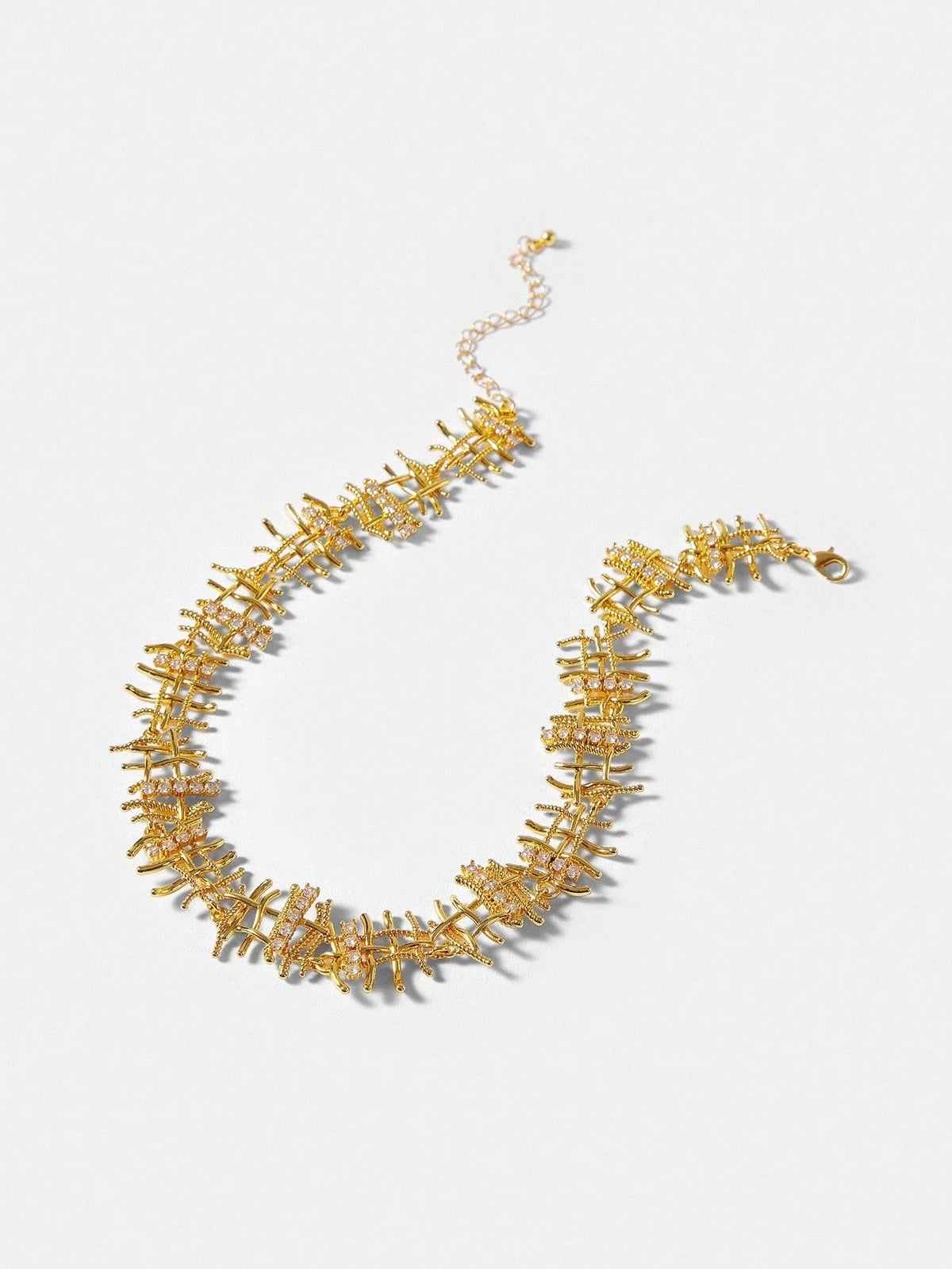 Colar de Strass Esmeralda Alina