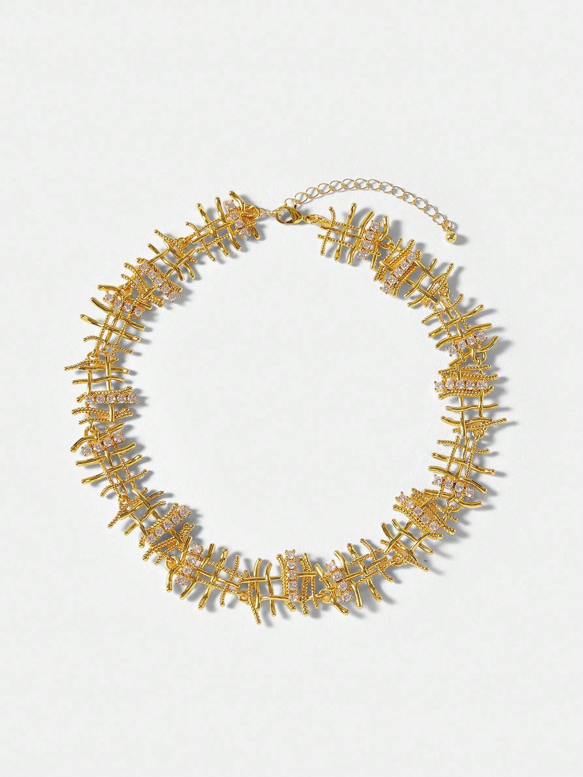 Colar de Strass Esmeralda Alina