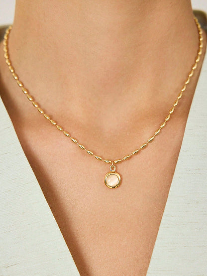 Conjunto Opala Celestine TAINA JOIAS