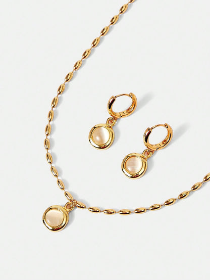 Conjunto Opala Celestine TAINA JOIAS