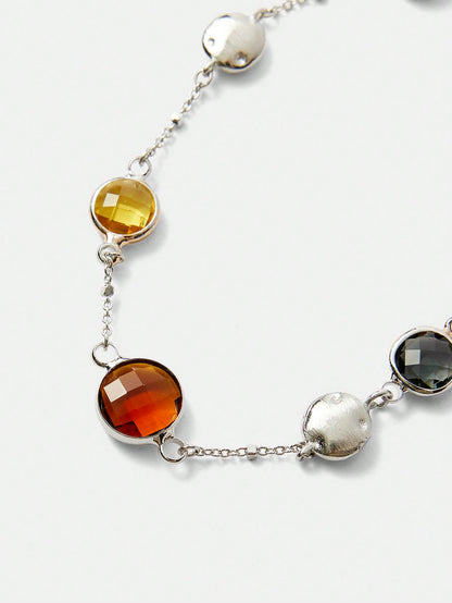 Pulseira Assimétrica Celeste