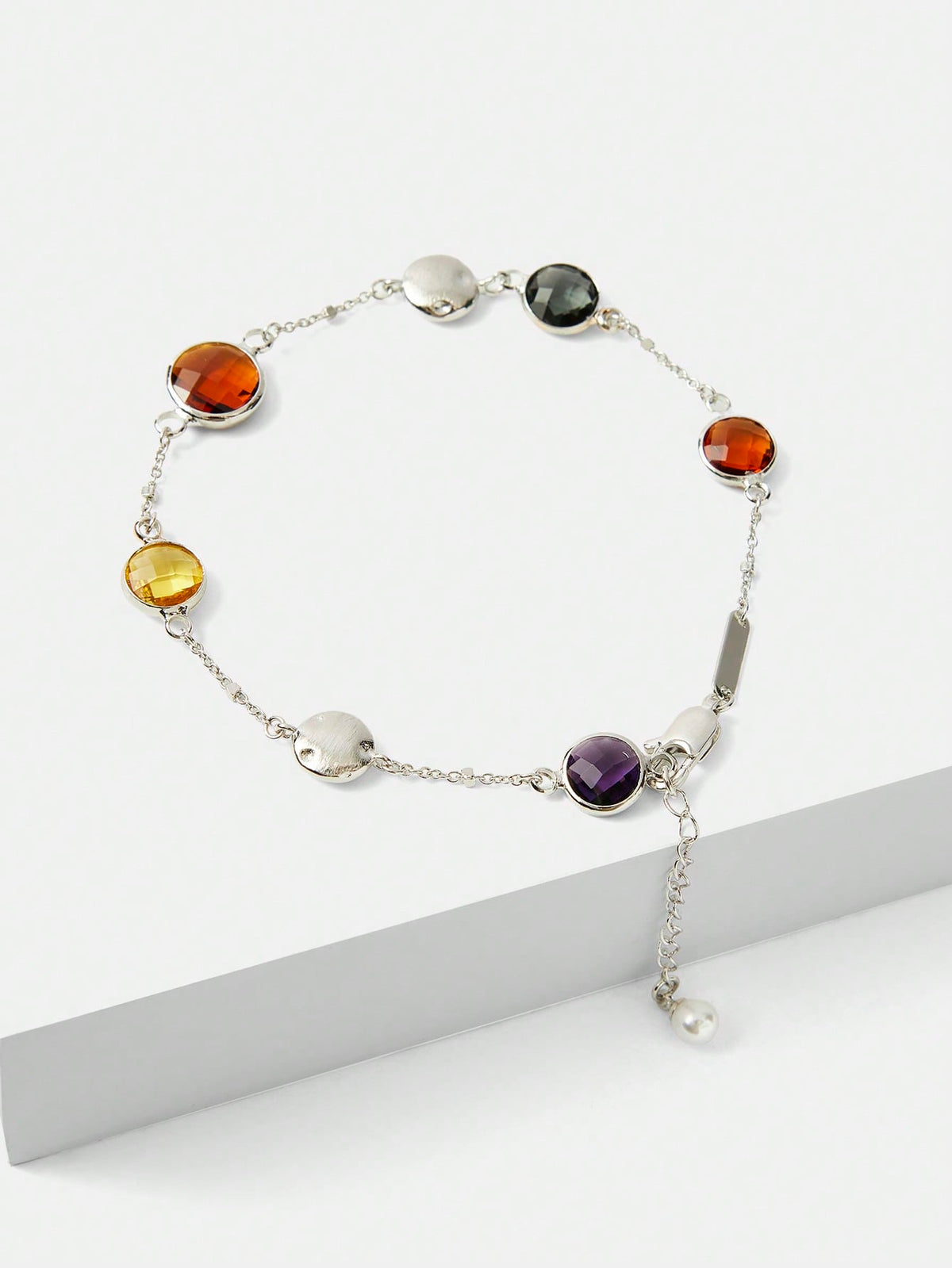 Pulseira Assimétrica Celeste