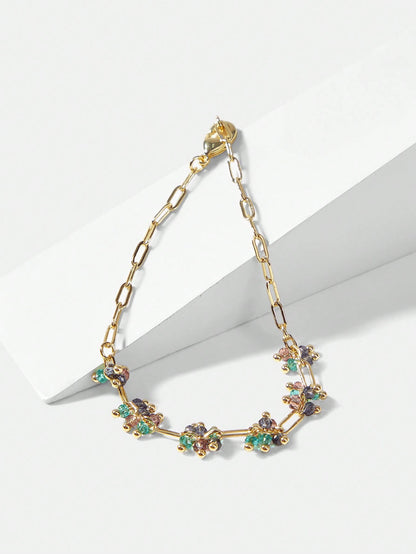 Pulseira Cristal Esmeralda