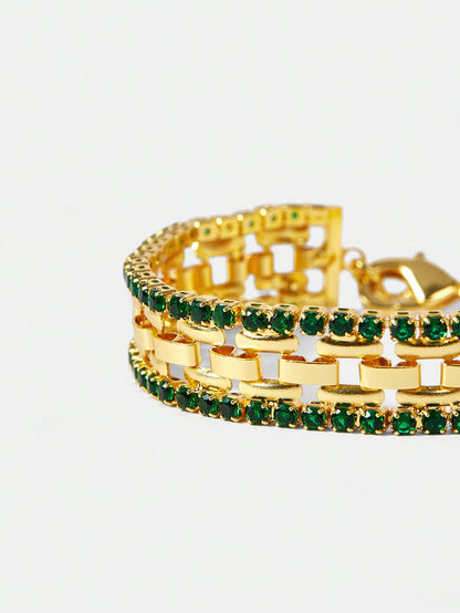 Pulseira Esmeralda Aurora