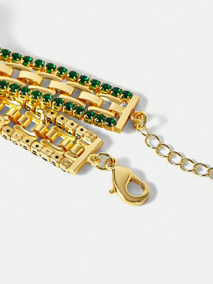 Pulseira Esmeralda Aurora