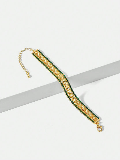 Pulseira Esmeralda Aurora