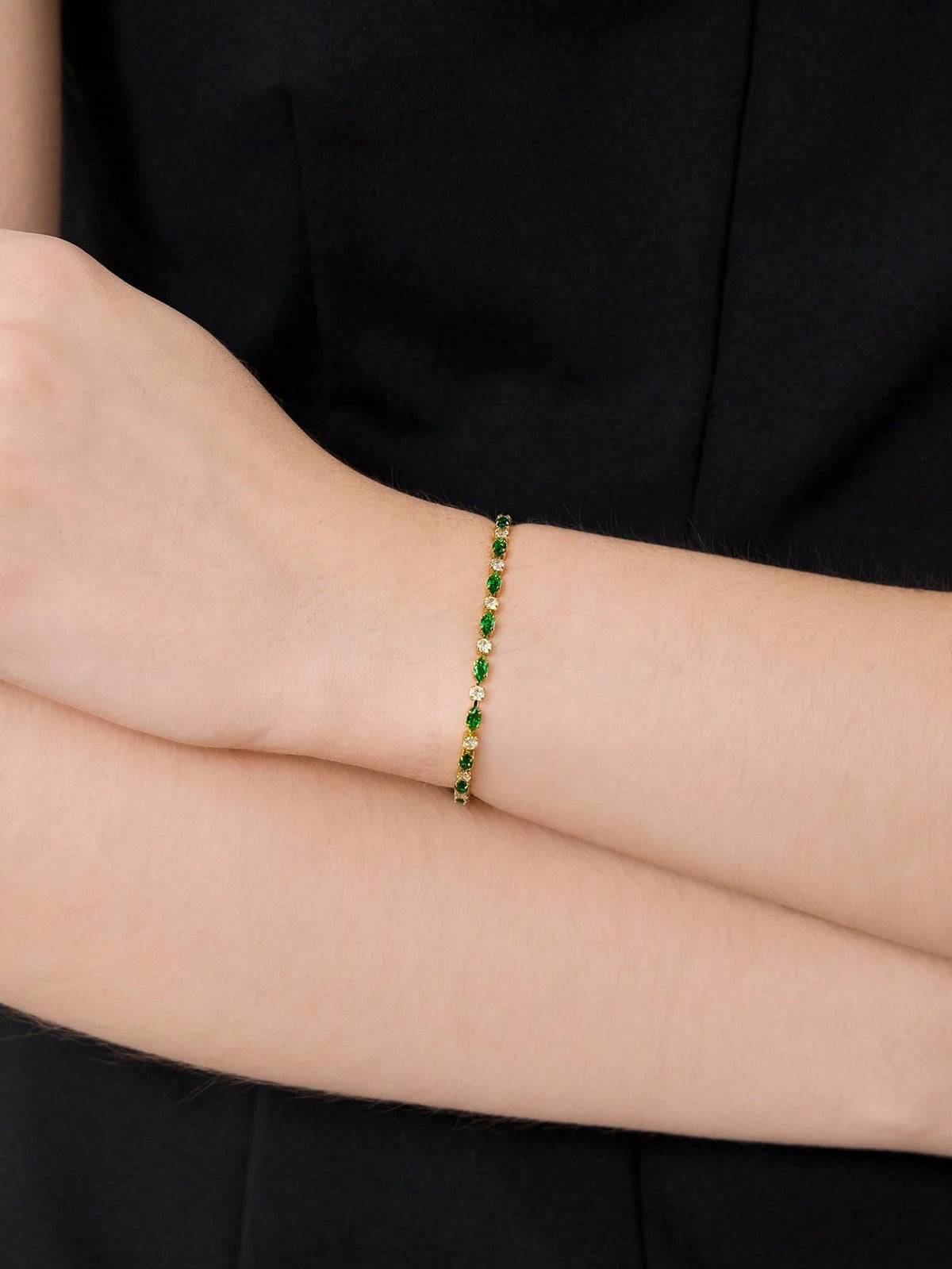 Pulseira Esmeralda Sofia