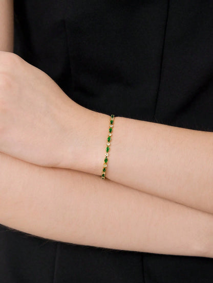 Pulseira Esmeralda Sofia