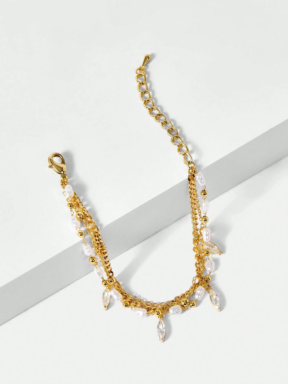 Pulseira Feminina Pérola Serena