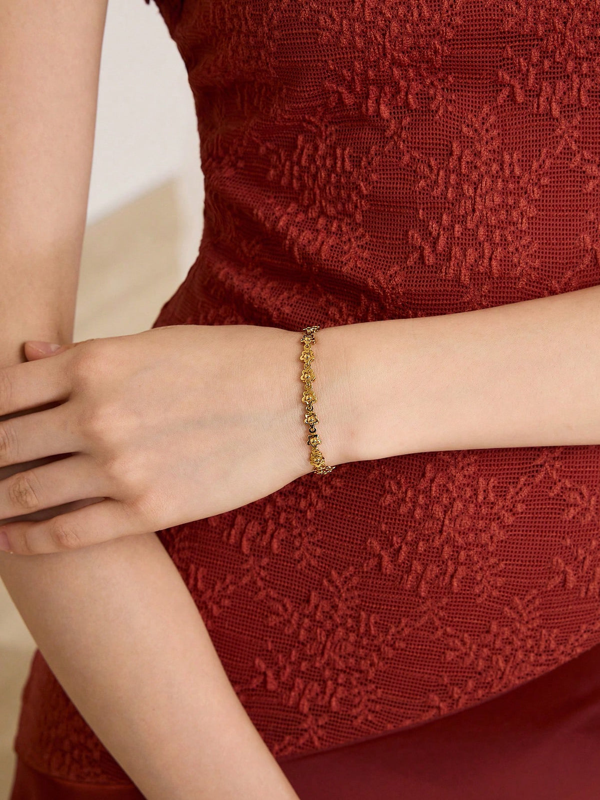 Pulseira Floral Isadora