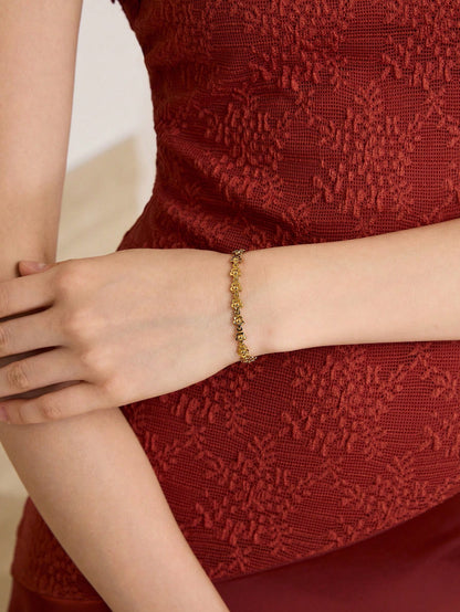 Pulseira Floral Isadora
