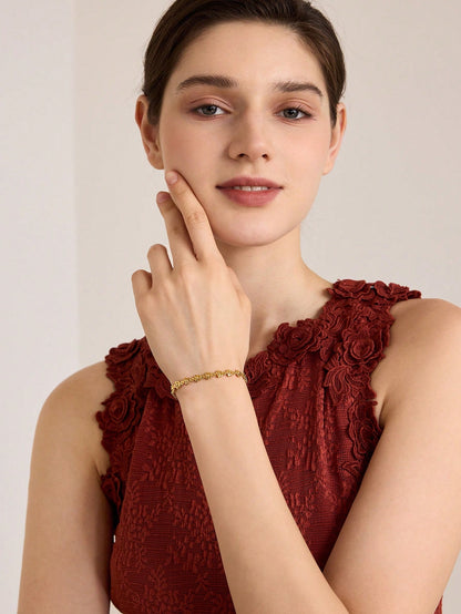 Pulseira Floral Isadora