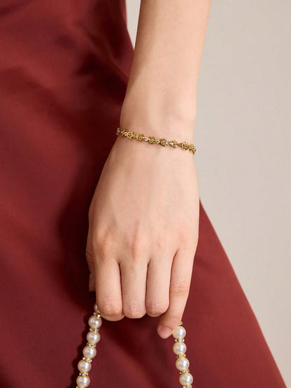 Pulseira Floral Isadora