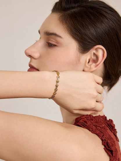 Pulseira Floral Isadora