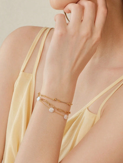 Pulseira Pérola Valentina