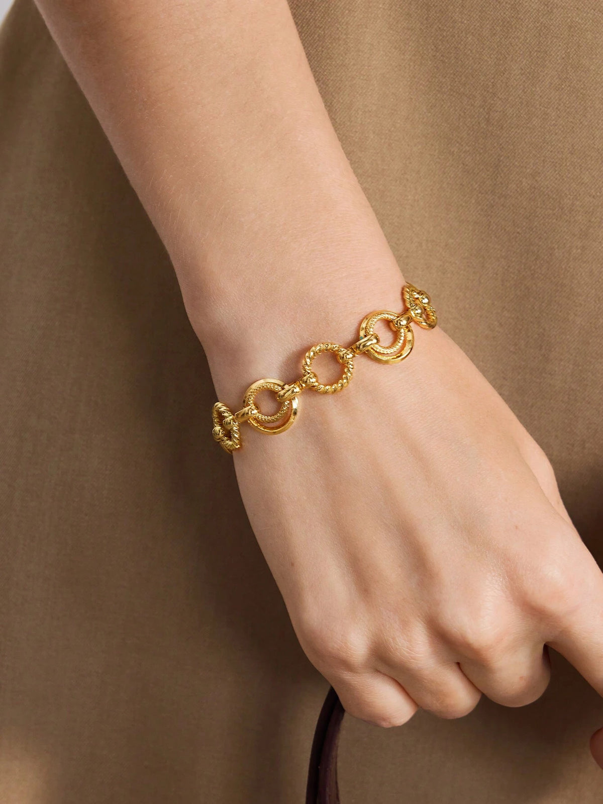 Pulseira Trançada Aurélia