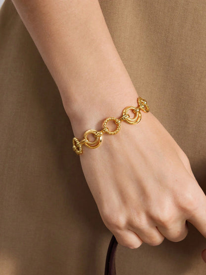 Pulseira Trançada Aurélia