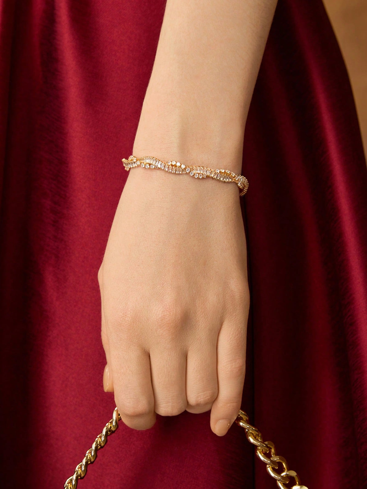 Pulseira Trançada Cecília