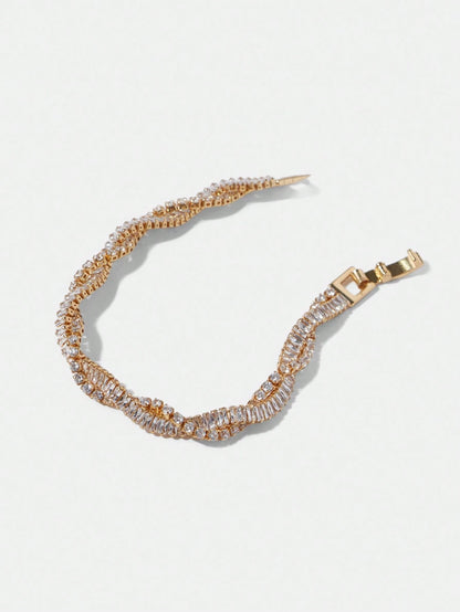 Pulseira Trançada Cecília
