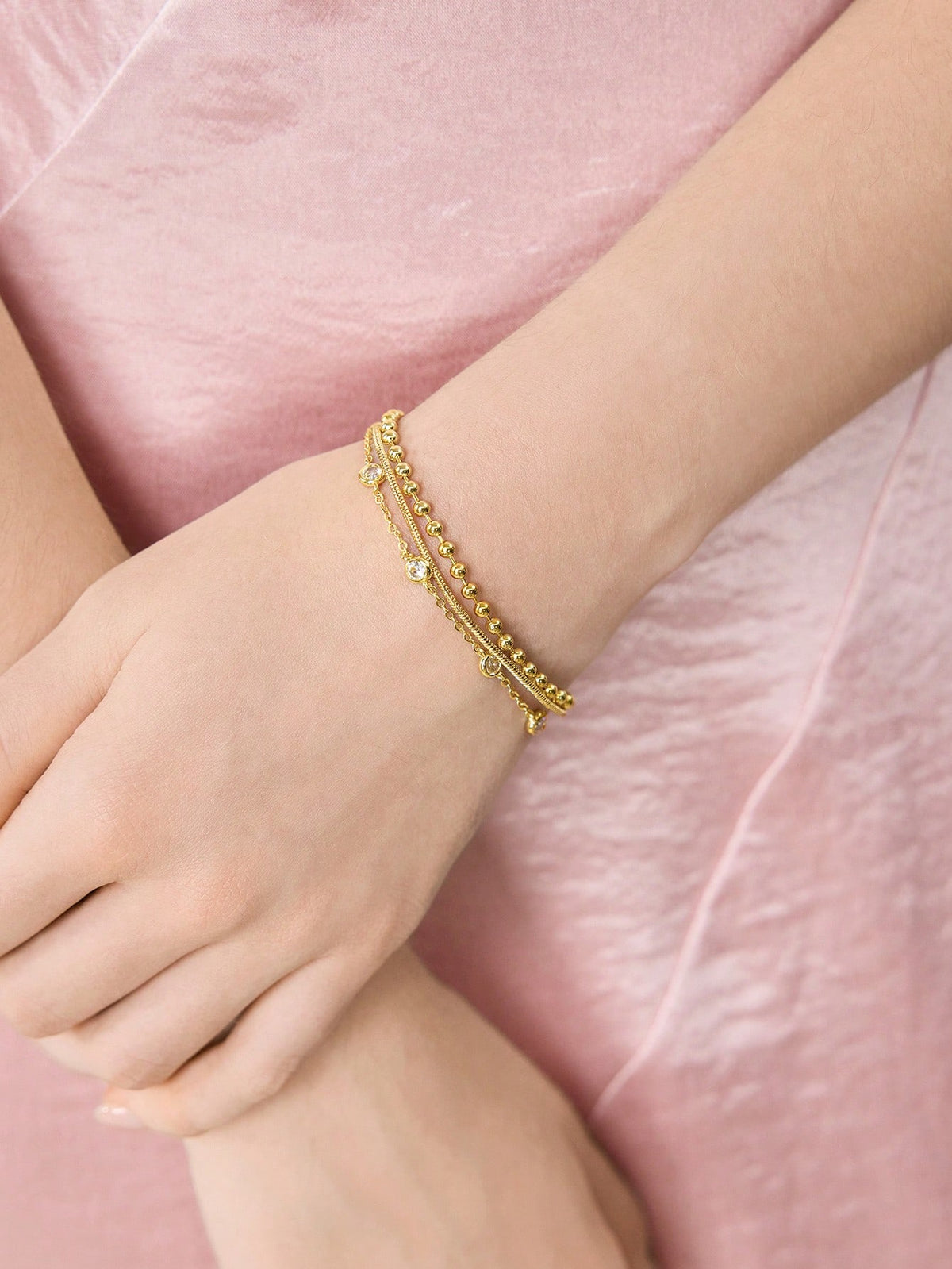 Pulseira Três Camadas Helena