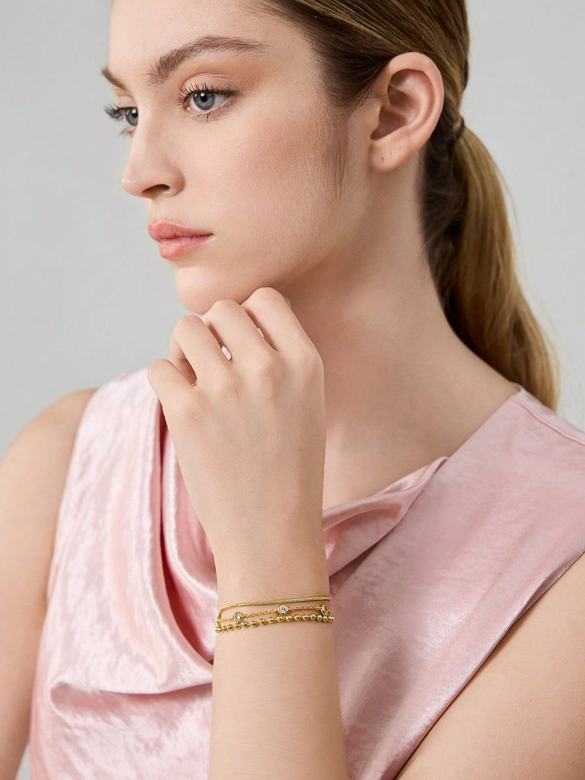Pulseira Três Camadas Helena