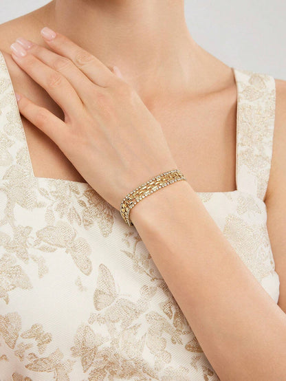 Pulseira Zircônia Celeste