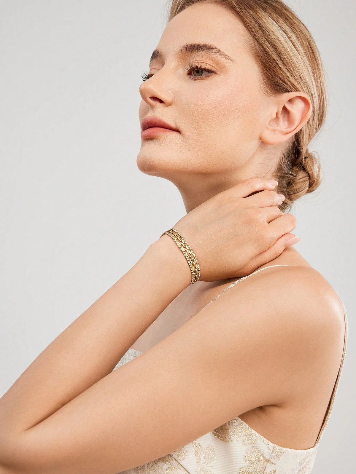 Pulseira Zircônia Celeste