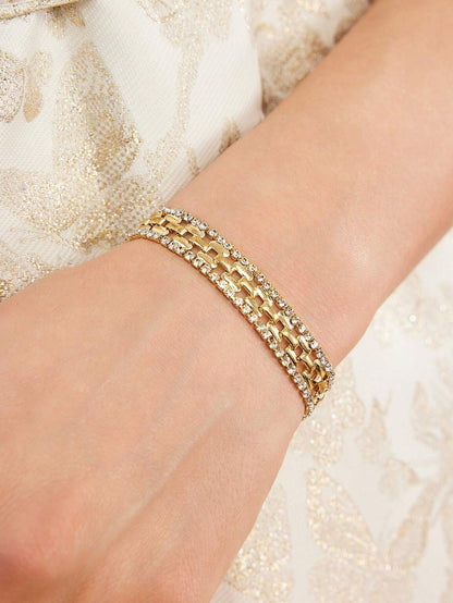 Pulseira Zircônia Celeste