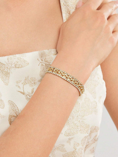 Pulseira Zircônia Celeste