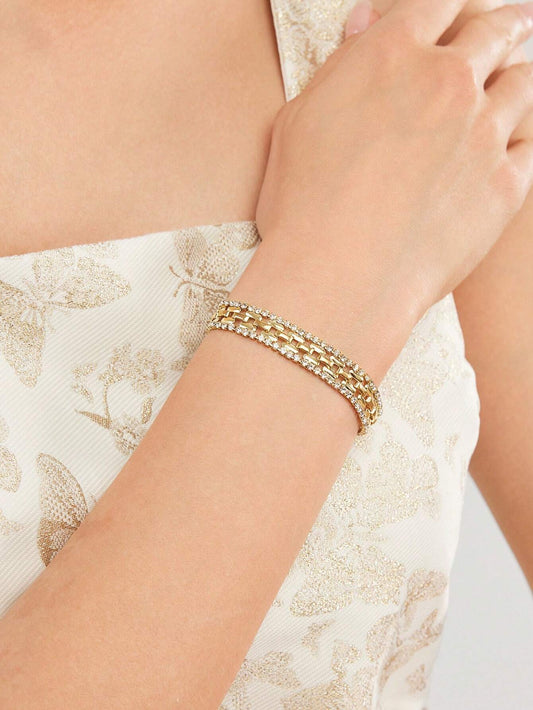 Pulseira Zircônia Celeste